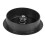 5 Pcs Black 70mm Dia Round Plastic Cable Hole Covers for Computer Desk 1