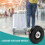 2set 64X18mm Luggage Suitcase / Inline Outdoor Skate Replacement Wheels Black 3