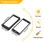 2Pcs Flat Humbucker Pickup Mounting  Frame ABS for Electric Guitar 7