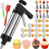 Cookie Press Set Cooking Making Kit Mold Kit Spritz Cookie Press Baking Tool with 13 Discs 8 Icing Tips for Home Baking 1