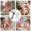 Cookie Press Set Cooking Making Kit Mold Kit Spritz Cookie Press Baking Tool with 13 Discs 8 Icing Tips for Home Baking 4