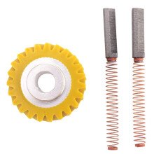 W10112253 9706416 Motor Borstel W10380496 4162897 Mixer Worm Drive Gear voor  Stand & een Paar Motor Borstels