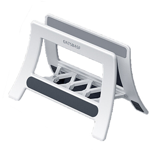 Support vertical portable ergonomique, optimisation de l'espace grâce à un mécanisme de verrouillage par gravité, utilisation universelle à