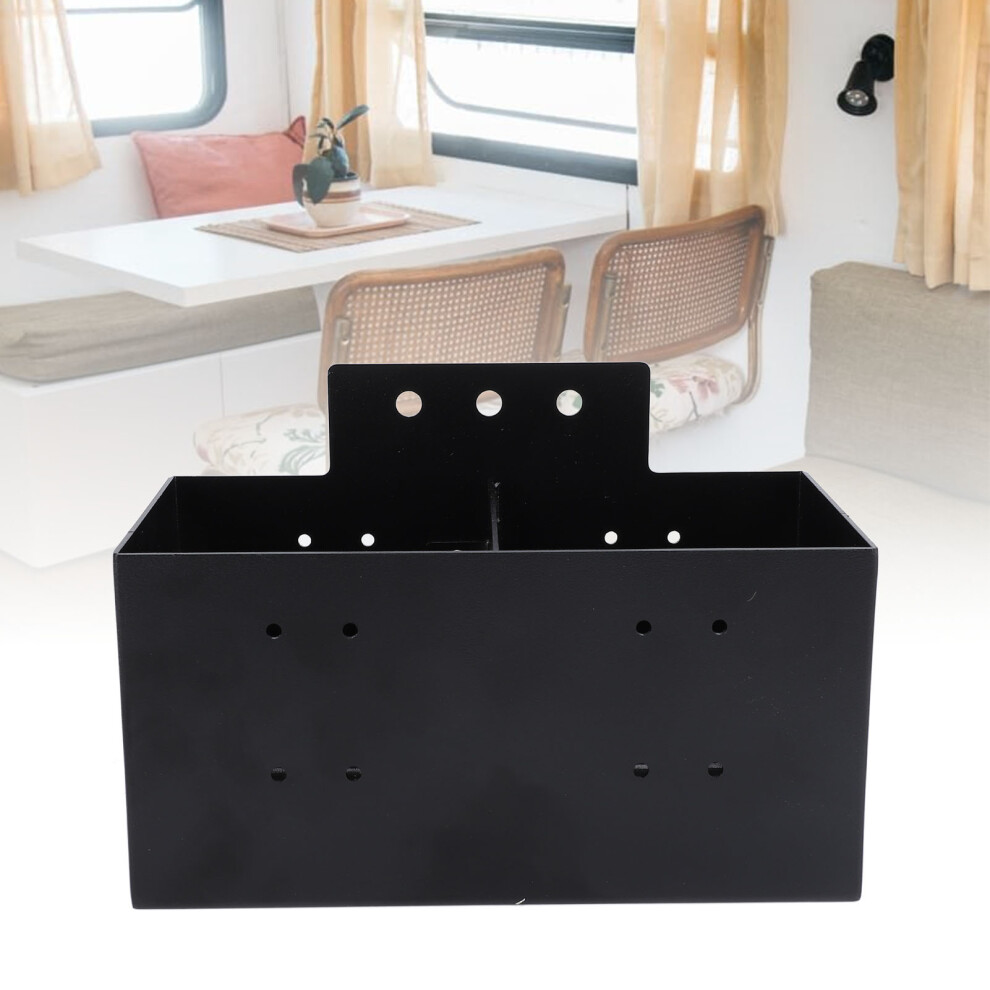 Impact-Resistant Black Trailer Tongue Tool Box For Rv, Truck, Yacht 9411378355035