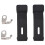 2877447 Trava de Armazenamento Frontal de Borracha FlexíVel 4 Polegadas para  Sportsman 500 550 800 850 1000 (Pacote com 2) 1