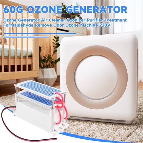 60G/H Ozone Generator Air Cleaner Ozonizer Purifier Treatment Formaldehyde Remove Odor Ozone Machine 220V 2