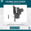 Folding Lock Screw Pull Ring Screw Assembly for  MAX G30 Electric Scooter Replacement Parts, 7MM 6