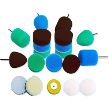 Detail Polisher Pad,Buffing Pad Kit for Polisher Electric Drill Rotary Tool,Polishing Pad for Small Areas Polishing
