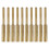 Electric Chainsaw Chain Sharpener Kit, 10Pc Titanium Plated Diamond Sharpening Wheels, High Hardness 3/16Inch Files 1