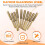 Electric Chainsaw Chain Sharpener Kit, 10Pc Titanium Plated Diamond Sharpening Wheels, High Hardness 3/16Inch Files 2