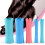 100Pcs/Set 10 Sizes Hair Perm Rods Kit Cold Permanent Bar Plastic Curlers Rollers Set Wave Fluffy Corn Hair Maker Styling 6