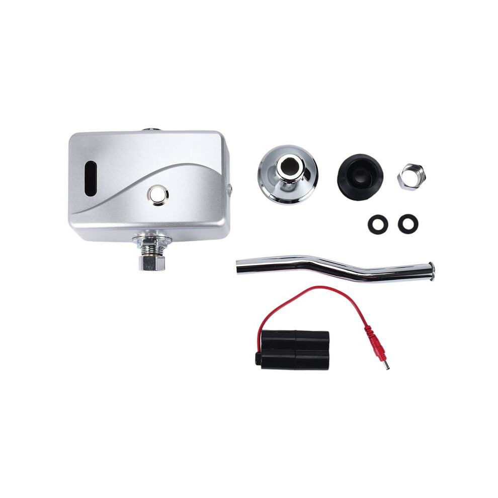 Automatic Electric Urinal Flush Valve Sensor&Manual 2 Function Exposed Wall Mount Dc6v Urine Flushing 6032416869197