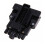 1 Set 6 String Saddle Headless Guitar Bridge Tailpiece Black for Electric Guitar Parts Replacement 5
