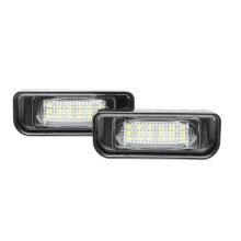 LáMpara de Luz de MatríCula con NúMero de LED de 2 Piezas para W220 S Class 1999-2005