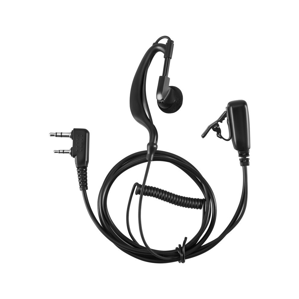 2Pin G Shape Earpiece Ptt Mic Ear Hook Headset For Puxing Wouxun Radio 4713404565605