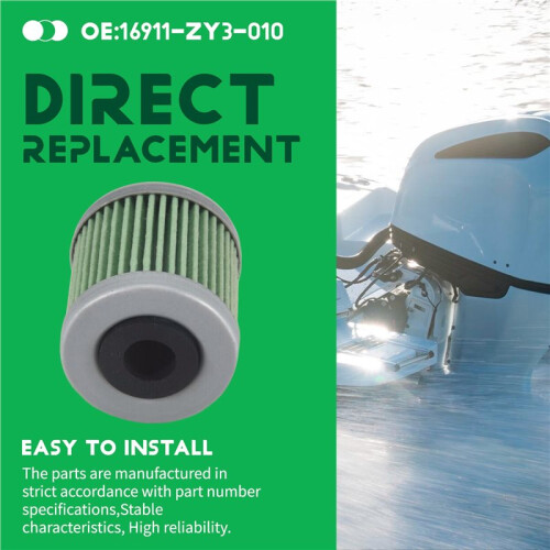 for  16911-ZY3-010 Outboard Fuel Filter Element