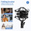 Microphone Shock Mount with Microphone Filter Windscreen Suspension Shock Mount Holder Clip 7