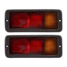 2Pcs Rear Tail Light Bumper Daytime Running Driving Lamps for Shogun Pajero 1992-1999