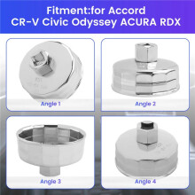 65MM 14Flute Oil-Filter Wrench Tool Fit for  Accord CR-V    RDX 07AAA-PLCA100