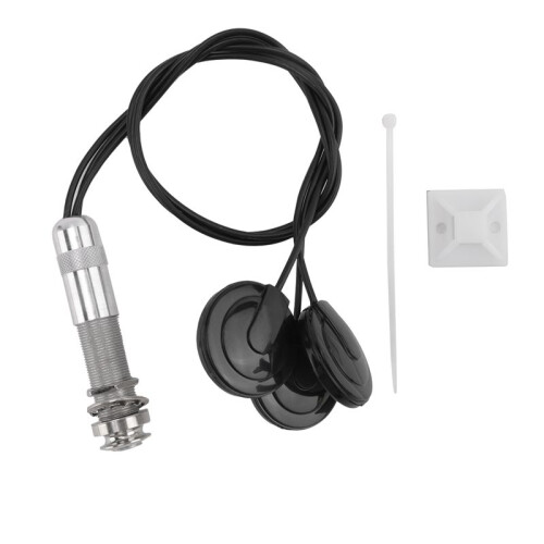 Gitarr Pickup 3x Piezo Pickup Transducer för Akustisk Gitarr Ukulele Mandolin Instrument