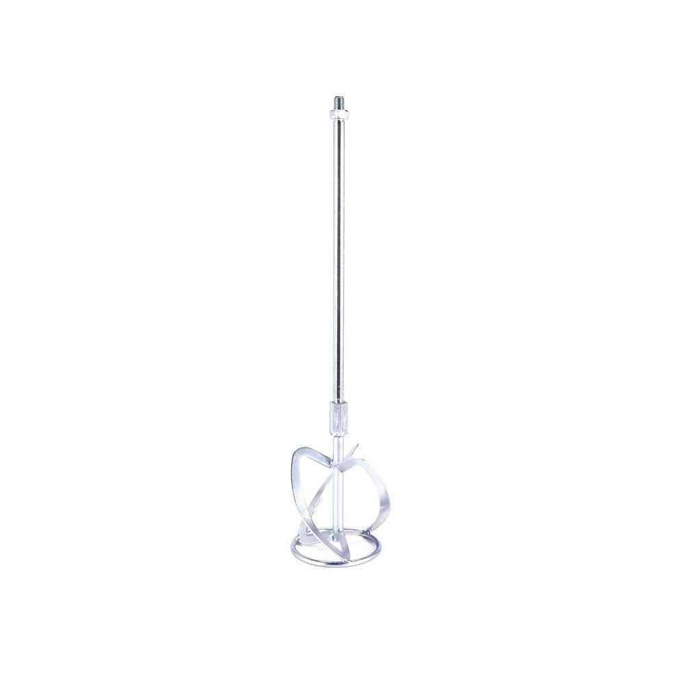 Paint And Mud Mixer Stirring Rod For Drill Agitator Mixing Rod Concrete Mortar Mixer, Silver 6132206238902