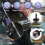 6 Pieces Mushrooms  Guitar Strap Buttons Strap Locks Chrome (Black) 5