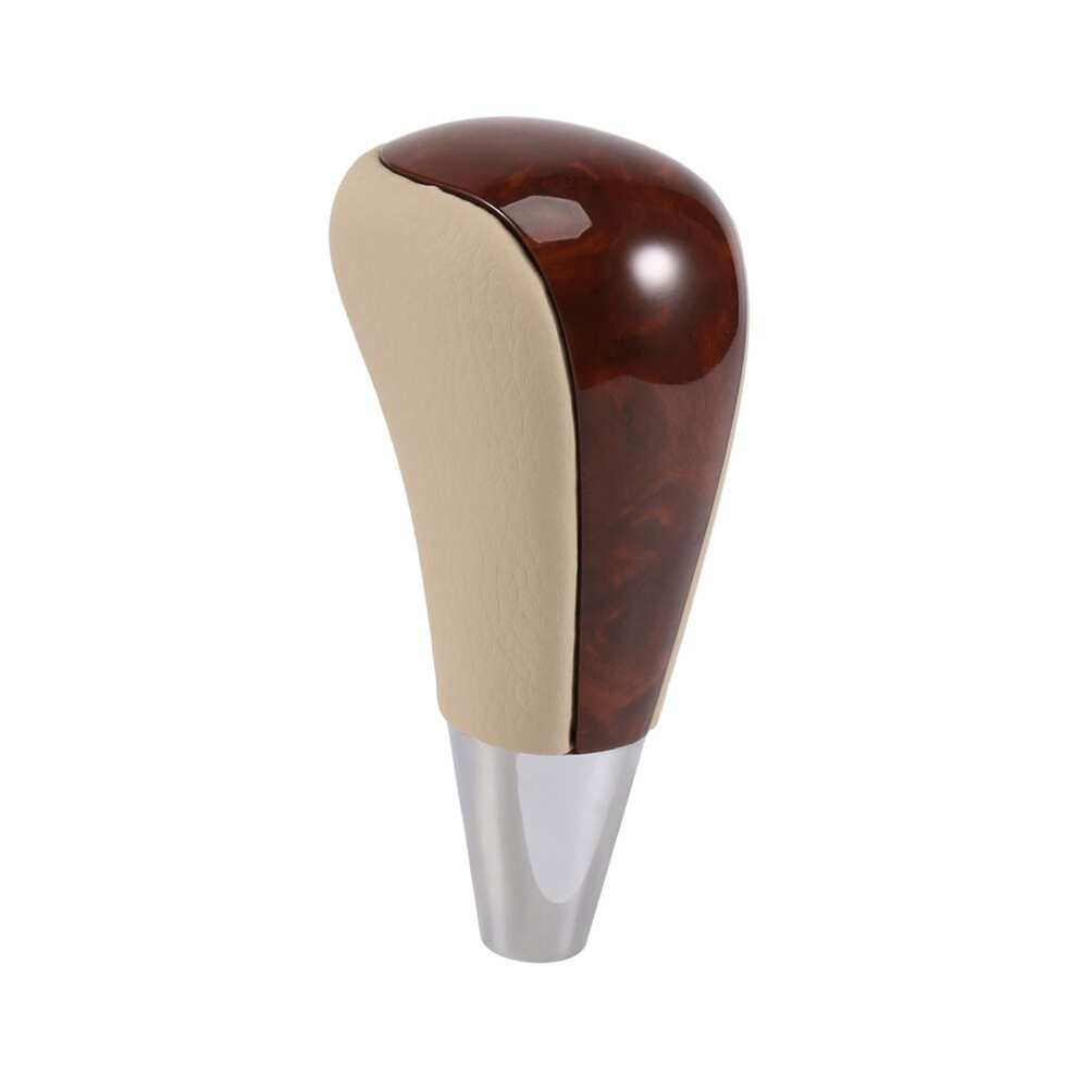 Car Automatic Gear Shift Knob Lever Shifter Stick For Camry/Harrier Fortuner Crown Land Beige 4712140852505