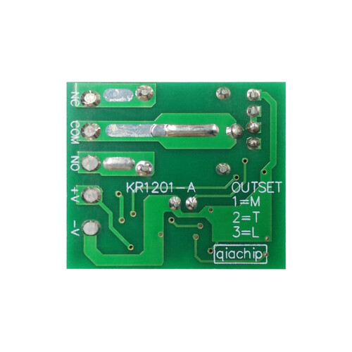 Universal Wireless Remote Control  DC12V 1CH Relay Receiver Module RF Transmitter 433Mhz  Remote Controls 2