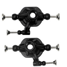 2PZ Anteriore Dello Snodo Dello Sterzo Anteriore Tazza Dello Sterzo 55-SJ12 per Hosim 9155 9156 Xinlehong 9155 9156 1/12 RC Auto Pezzi di Ricambio