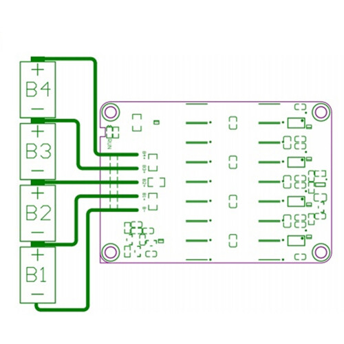 5A 3S 4S Active Equalizer Balancer Lifepo4/Lipo/Lto Battery  Capacitor 1