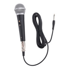 MicróFono de Karaoke, MicróFono DináMico con Cable Profesional de Mano, MicróFono de Voz Clara para Rendimiento de MúSica Vocal de Karaoke