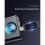 6 in 1 USB Tester DC4-30V IPS Display Digital Voltage Power Timing Capacity Meter Detector for Current, Voltage,Black 6