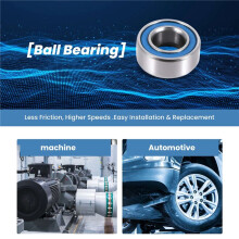 20PCS MR105-2RS 5X10X4mm Bearing Steel Double-Shielded Miniature Bearings,