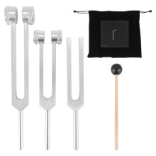 Diapason Set-128 Hz, 256 Hz, 512 Hz, Diapason Perfetti per La Guarigione, Chakra, Terapia del Suono, Mantieni Corpo, Mente e Spirito