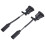 1Pair New Windshield Heated Washer Sprayer Nozzle Jet 61667110851 for - 1-Series E81 E82 E87 X3 E83 X5 E53 Z4 E85 E86 1