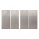 4 Pcs Diamond Sharpening Plate Set, Diamond Sharpening Stone with Honeycomb Surface, 400/600/1000/1200 Grit 1