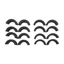 8Pcs Bicycle Handlebar Silicone Gasket 31.8 To 25.4/22.2 Handlebar Gasket,Handlebar Gasket Adapter Bicycle Parts
