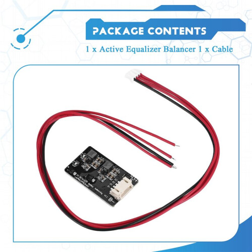 1PCS 1.2A 3S Active Equalizer Balancer Equalizer Module Li-Ion Lifepo4 Lithium Battery Active Balancer BMS 2