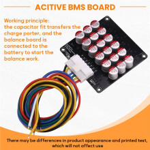 6S Active Equalizer Balancer Lifepo4 / Lipo/ LTO Battery Equalization Capacitor BMS Board
