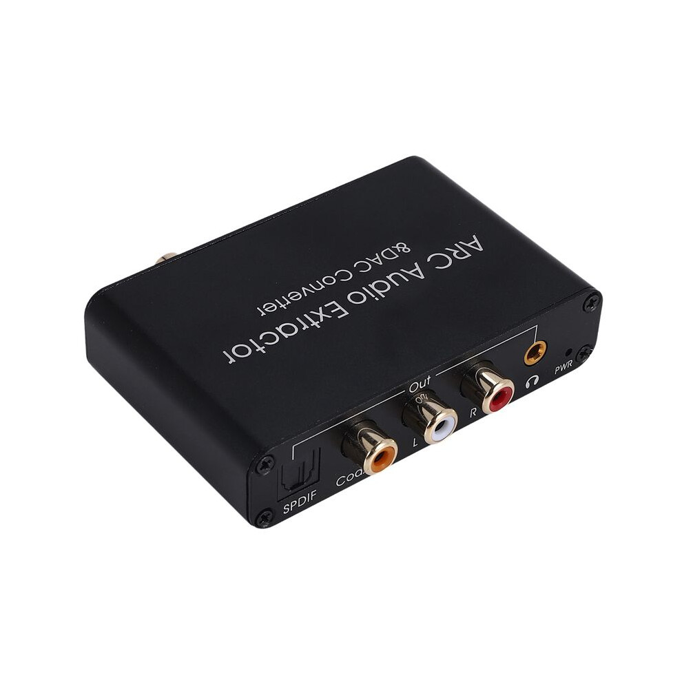 Dac Audio Converter Arc Audio Extractor -Compatible Optical Spdif Coaxial To Analog 3.5Mm Digital To Analog 6031526629912