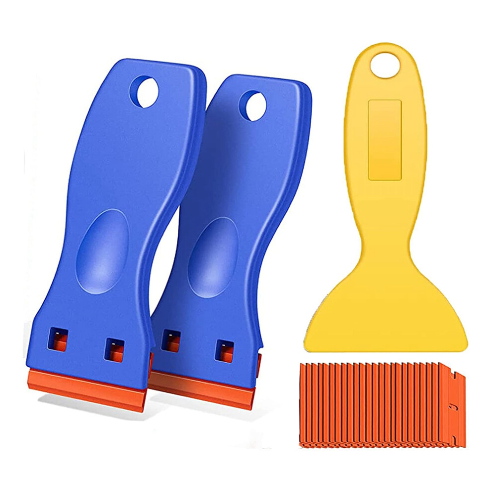 3Pack Plastic Blades Scraper Tool No Scratch Sticker Removal Scraper For Cleaning Adhesive Label Decal Glue From 6032425823319