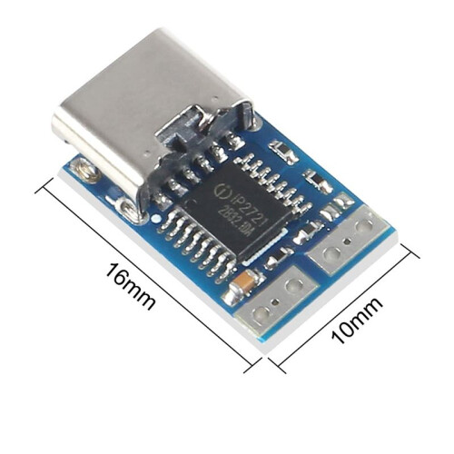 5 PCS PDC004-PD PD Lokmodule USB-C PD 20V  Vaste Spanning Power Trigger Module 5A Type-C Vrouwelijke Ingang voor Notebook 1