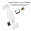 USB-C Type C /USB 2.0 to NM  Memory Card TF Micro- Card Reader for  Cell Phone &Amp, Laptop 3