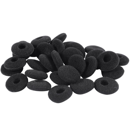Replacement Earphone in Soft Foam Sponge Bearing Headsets Covers Black 1