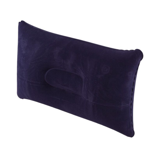 2PCS INFLATABLE  CUSHION TRAVEL PILLOW SLEEP SLEEPING  SUPPORT in CAR Deep  38*24cm 2