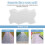 Three Waveform Garden Path Plastic Concrete Paving Brick Mold Diy Walkway Cement Brick Mold 5