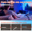 10cm Waterdichte Blauwe 5050 Led Stripverlichting  12v Caravan Boot Auto 7