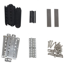 A Set Guitar Humbucker Pickup Kits Producing Accessories/Cupronickel Baseplate/Spacer/Bobbin/ Pole Slug/Bar Alnico V Magnet