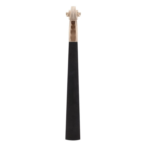 4/4 Taille éRable Violon Cou éBèNe Touche Violon DIY Kit avec Main Sculpté DéFiler