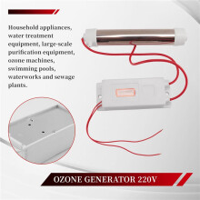 3G Ozon Generator 220V Luft Reiniger Ozon Sterilisator Edelstahl Quarz Rohr Luft Ozonator Maschine für Wasser